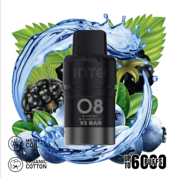 INTO V2 (Compatible IGET Bar Plus) Blueberry Blackberry Ice