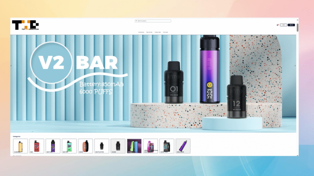 shop vapes quickly and easily